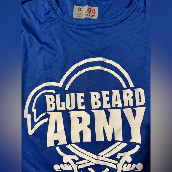 Eight Seton Hall shirts, one in a separate picture. Various sizes & conditions. - Picture 2 of 13